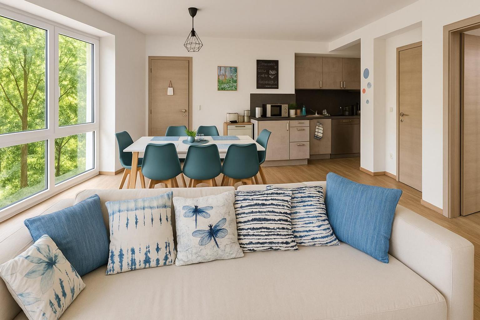 Janea Big Blue House Apartman Reichsfeld Kültér fotó